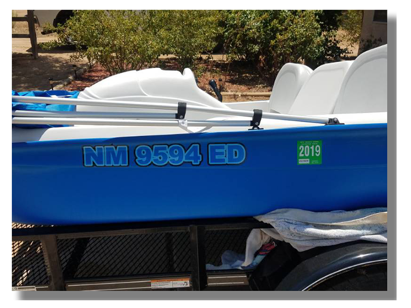 New Mexico Boat Registration Number