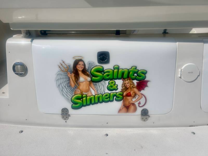 2001 Doral 250SE Cabin Cruiser Lettering from Dale F, KY