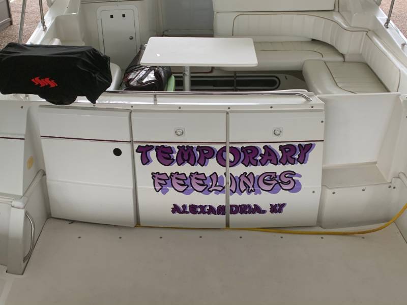97’ Larson Cabrio 310 Boat Lettering from Micheal T, KY