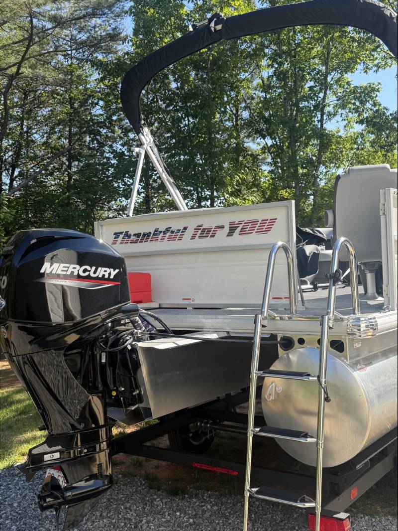 Pontoon  Boat  Lettering from Joshua K, NC
