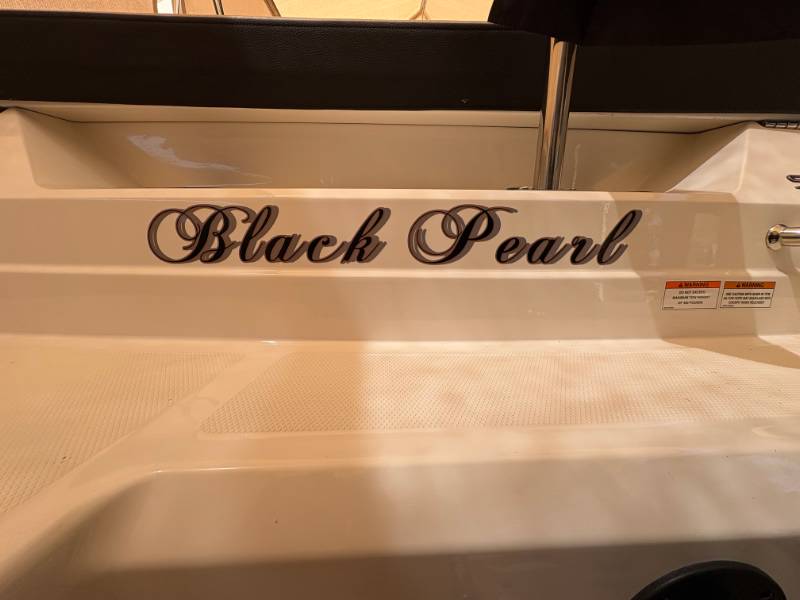 2026 Sea Ray SPO 210 Boat  Lettering from Richard C, AZ