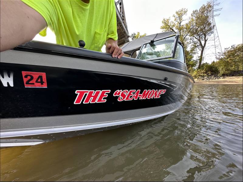2019 Lund 2025 Impact XS Boat Lettering from Brian R, IL