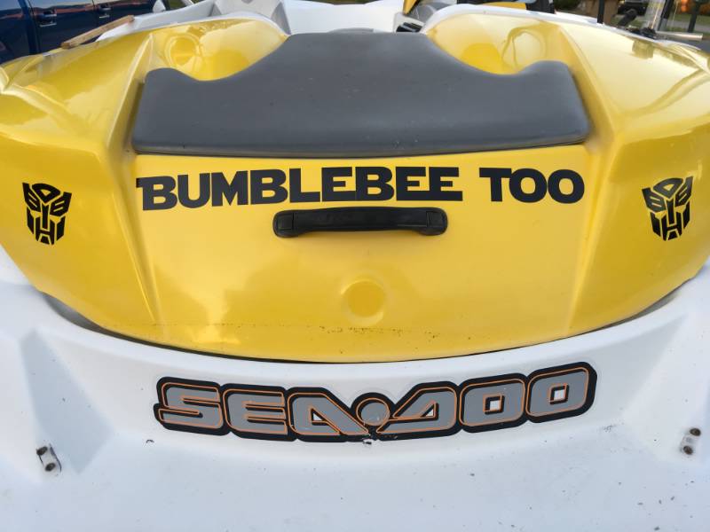 2004 Seadoo Sportster Jet Boat Lettering from Timothy C, FL