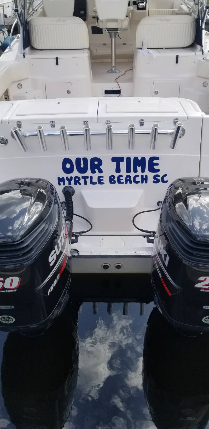 2002 Grady White 330 Express Boat Lettering from Russell J, SC