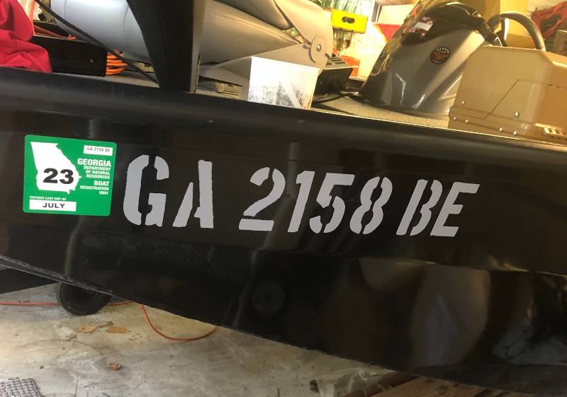 2020 G3 1710 Boat Lettering from Jeremy G, GA