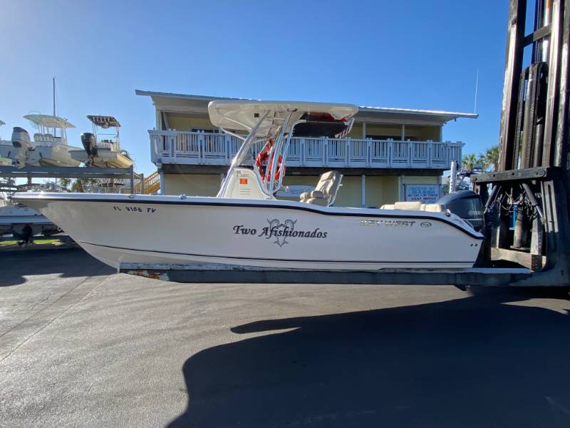 Key West 239FS Boat Lettering from Sherrill N, FL