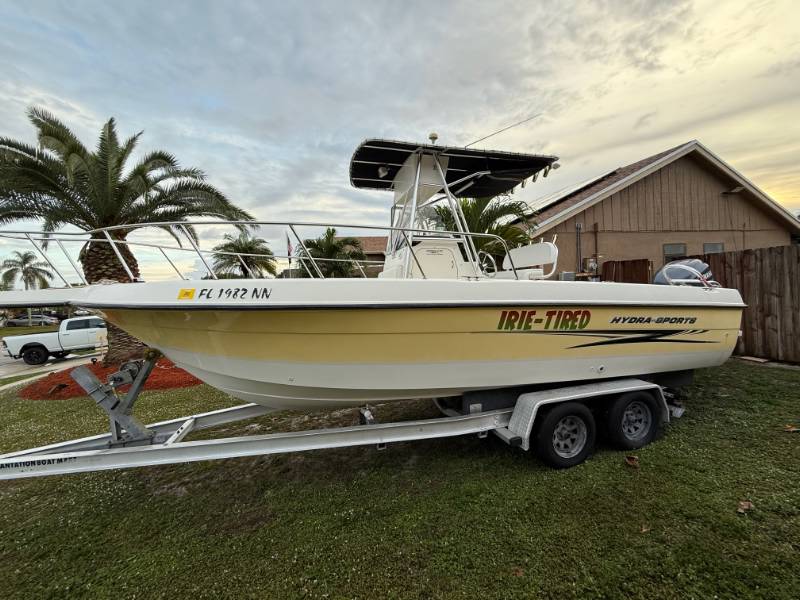 2006 Hydra Sport 230  Boat Lettering from David G, FL