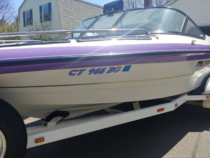 1996 MB Sports Boss 210 Boat Lettering from Chris R, CT