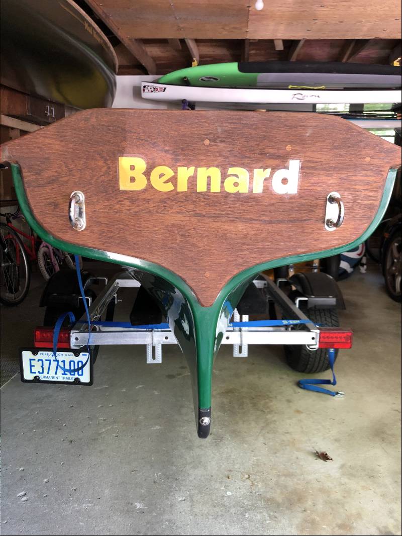 Custom English Channel rowing Dorie Lettering from Thomas M, MI