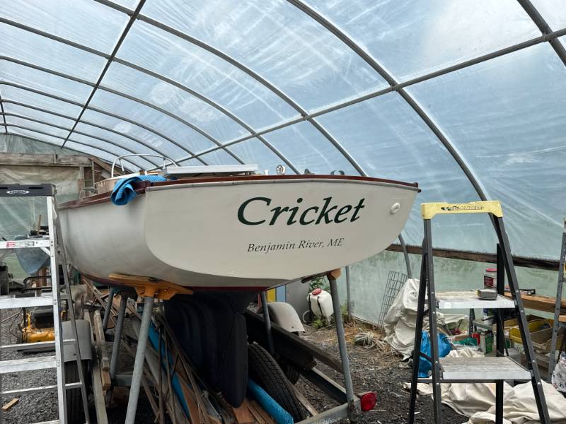 1976 Cape Dory Weekender Sailboat Lettering from Eero H, NY