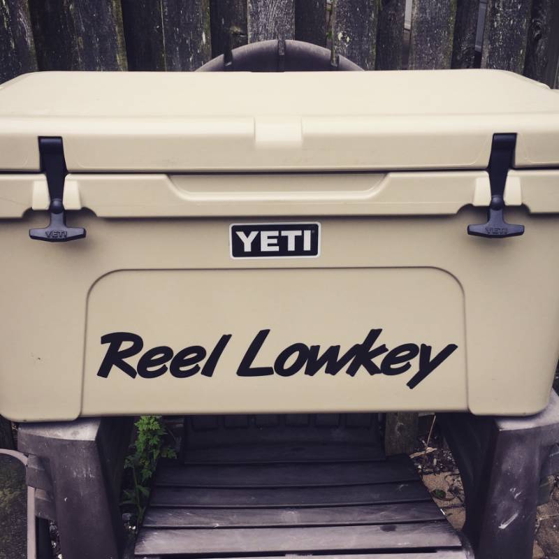 Tundra 65 Yeti Cooler Lettering from Paul L, AK
