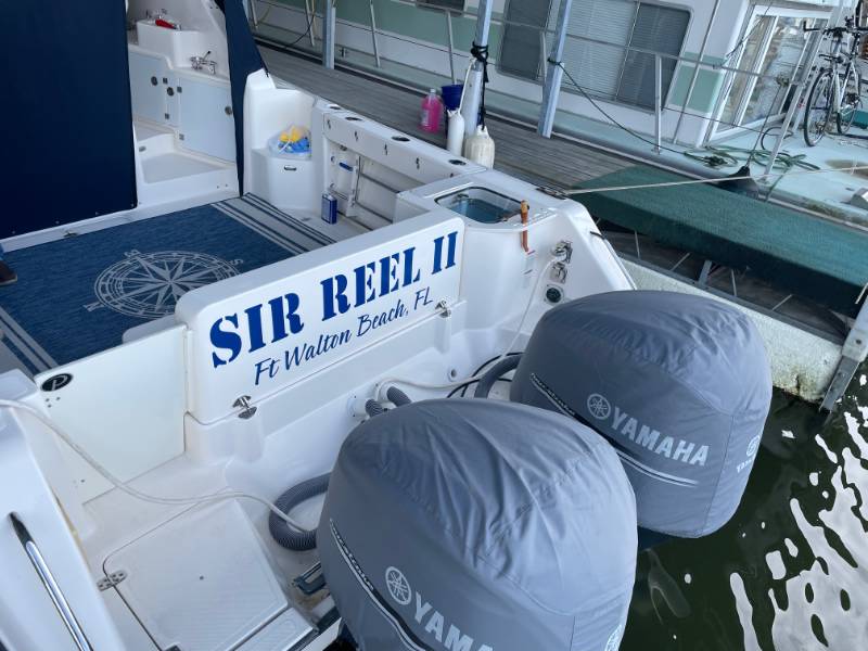 Pursuit 315 Offshore Boat Lettering from John P, TN