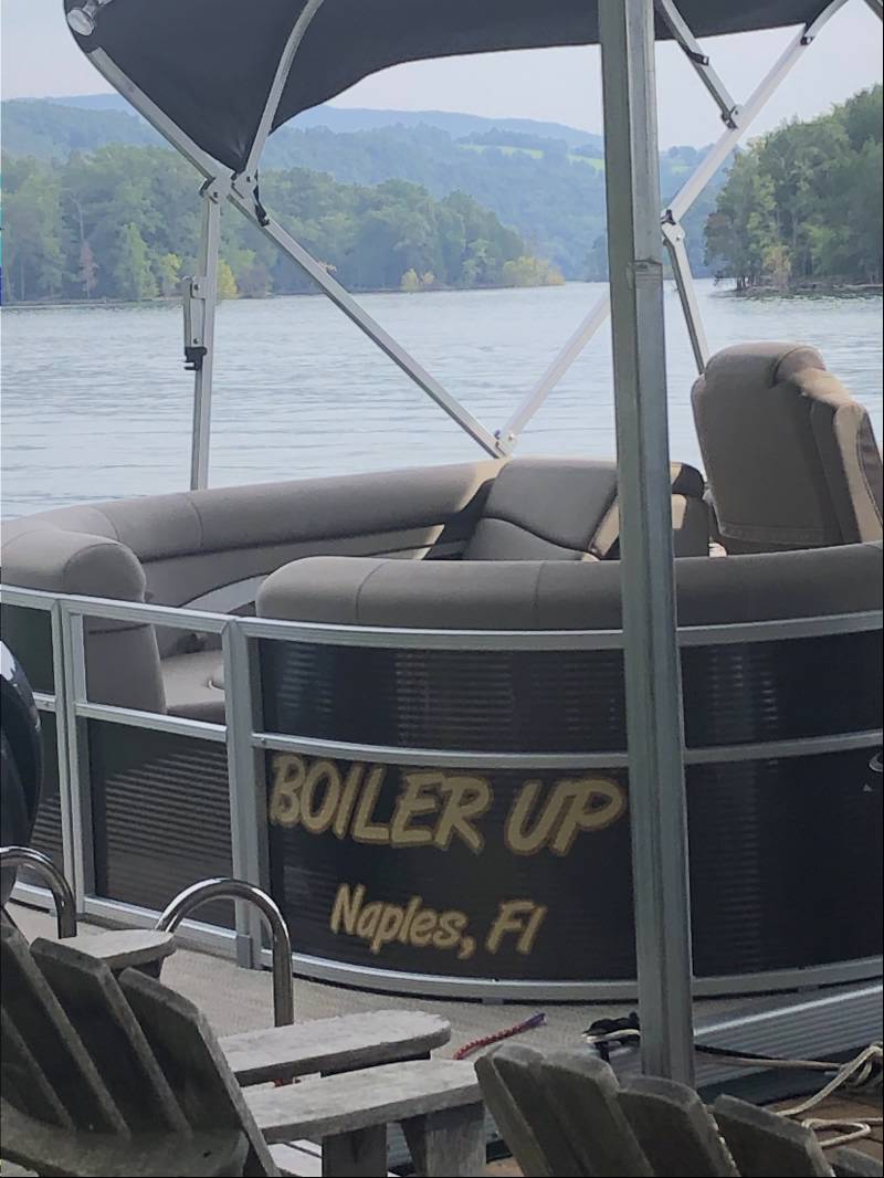 2019 Bennington  Pontoon boat 22’ Lettering from Jodi H, TN