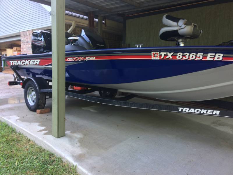 Tracker 2018 Boat  Lettering from Waid G, TX