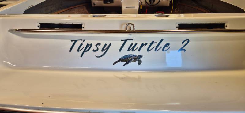 1994 Rinker Captiva 190 Boat Lettering from Jeffrey D, PA