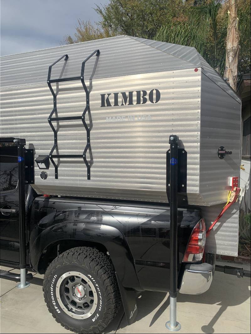 2020Kimbo camper (on a 2012 Toyota Tacoma)  Camper Lettering from Neal P, CA
