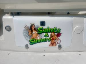 2001 Doral 250SE Cabin Cruiser Lettering from Dale F, KY
