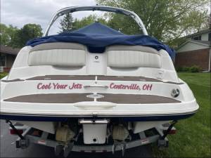2009 Yamaha 232 Limited S Boat Lettering from John R S, OH