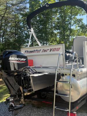 Pontoon  Boat  Lettering from Joshua K, NC