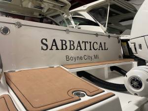 Lettering from Thomas V, MI