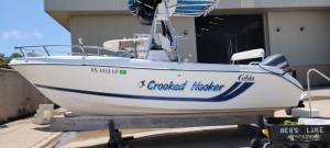 2000 Cobia 21ft Boat Lettering from Tim L, FL