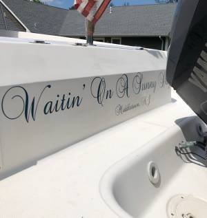 1996 century 2600 wa Boat Lettering from Ralph A, NJ