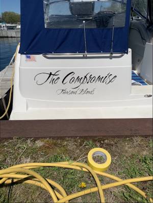 Ciera 2355 Bayliner Lettering from Russell C, NY