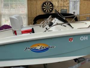 21 BOSTON WHALER BOAT Lettering from Curtis R, OH
