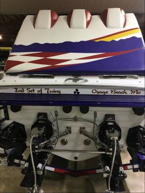 Baja 33 Outlaw Boat Lettering from Thomas C, IL