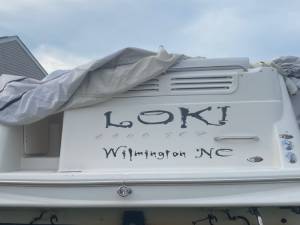 Boat Lettering from Theresa B, NC