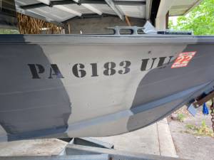 1980 Starcraft Boat Lettering from Jacob B, PA