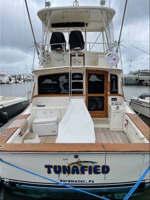 1985 Ocean 46SS Boat Lettering from Peter H, PA