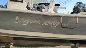 2018 Sea Hunt 255 ultra SE Boat Lettering from Chip K, SC