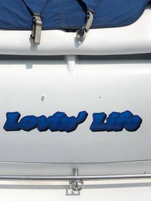 2006 Formula 260 BR Boat Lettering from Jeff W, CT