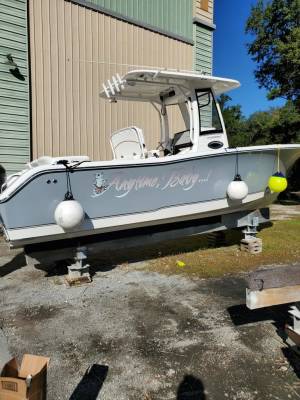 2018 Sea Hunt 255 ultra SE Boat Lettering from Chip K, SC