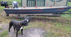 1962 lowlife Jon boat Boat Lettering from Melinda W, IN