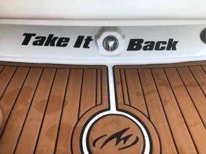 Monterey 214SS Boat Lettering from Mikel H, GA