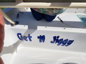 2020 Century CC Boat Lettering from Kristin D, FL