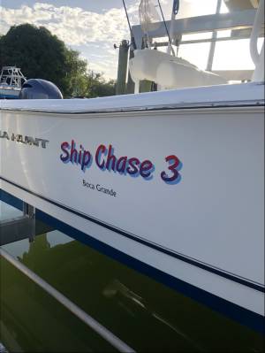 2015 Sea Hunt Triton 225 Boat  Lettering from Stephen  L, FL