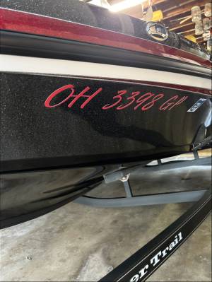 2018 Ranger z518 50th anniversary edition  Ranger boat  Lettering from James S, OH