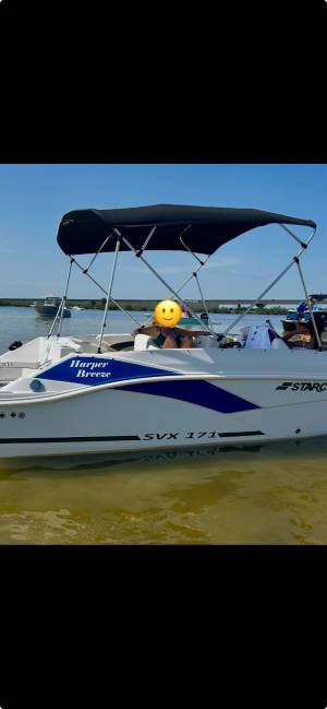 2023 StarCraft SVX171 Boat Lettering from Matthew H, FL