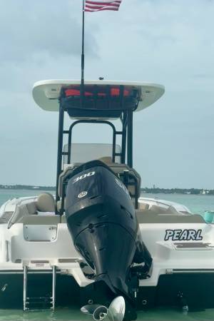 Key West 239 Boat  Lettering from Steven K, MI