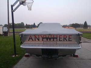Hewes Craft river Runner 200.  Year2020 Boat Lettering from Jon A, ID
