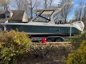 Edgewater 262CX Boat Lettering from William M, MA