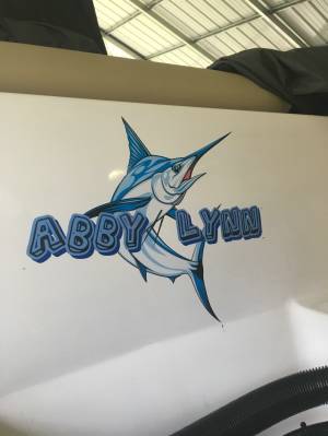 2018 232 sportsman boat Lettering from Tony C, AL