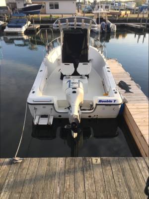 2001 Hydra Sports Center Console Boat Lettering from Thomas T, NY