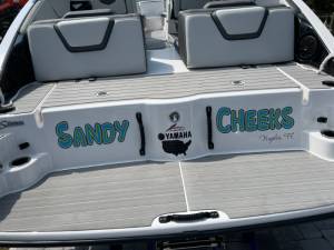 Yamaha AR250 Boat Lettering from Trent S, FL