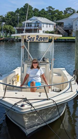 Center Console Kencraft Boat  Lettering from Christine R, NC