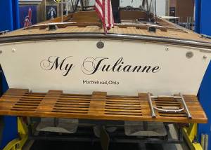 1989 Lyman  Boat Lettering from Tom M, OH
