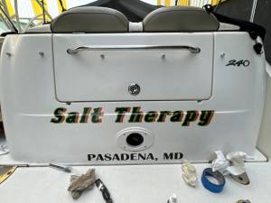 Boat Lettering from Scott A, MD